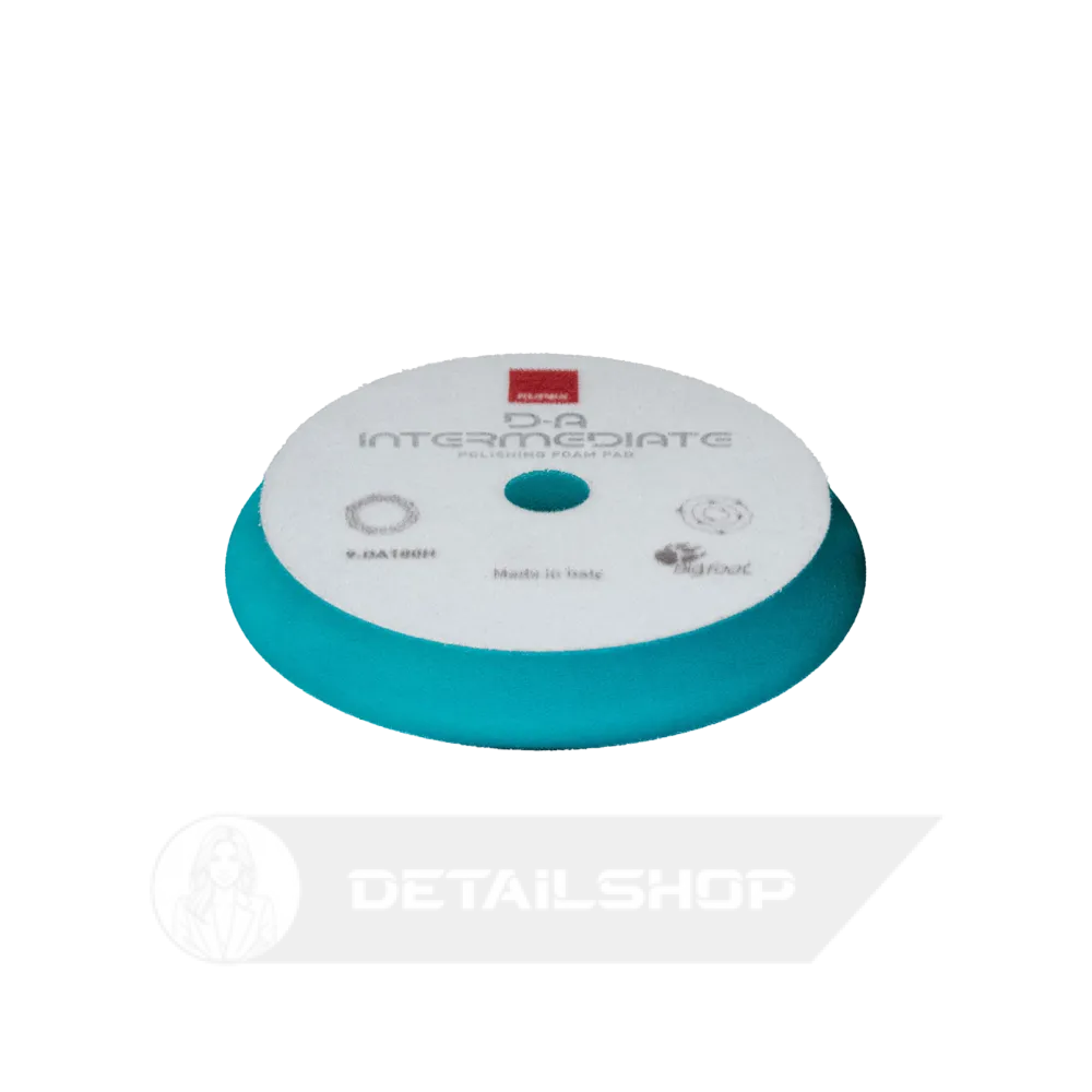 Полірувальний круг RUPES D-A Intermediate Foam Polishing Pad Ø100 mm З поролону середньої твердості, Ø80/100 мм