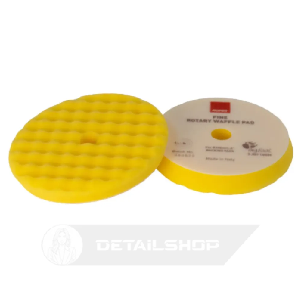Полировальный круг RUPES Rotary Waffle Fine WF150M Из мягкого поролона, Ø125/140 мм
