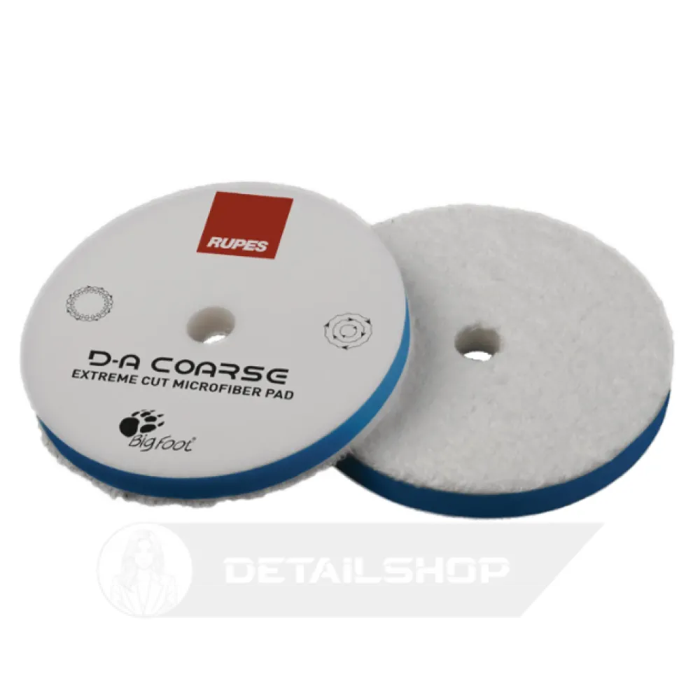 Полировальный круг RUPES D-A Extra Cut Microfiber Pad Coarse MF160H Из экстражёсткой микрофибры, Ø160 мм