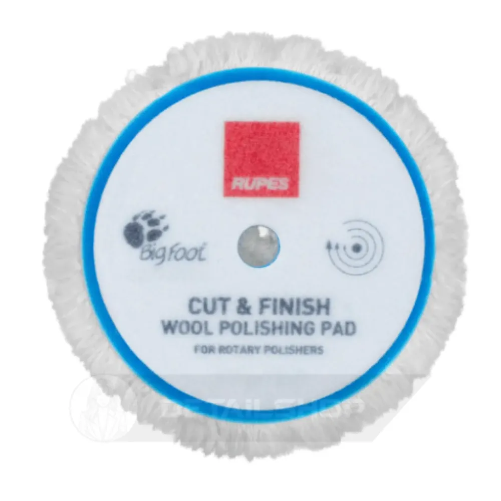 Полірувальний круг RUPES Cut & Finish Wool Polishing Pad Ø80 mm З жорсткої шерсті