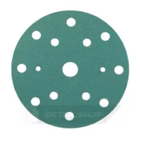 Шлифовальный круг RUPES HQ400 Film Abrasive P80 Ø150 mm 15 holes Из полиэфирной плёнки