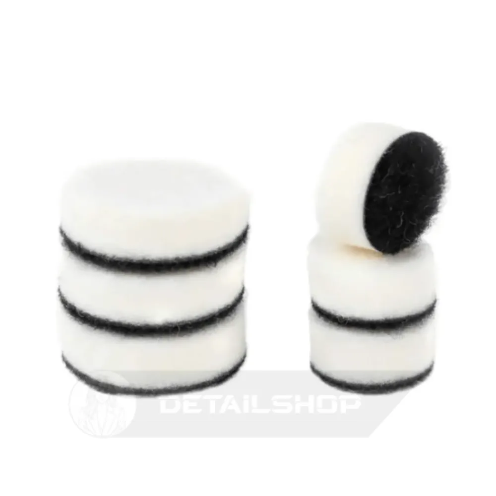 Набір полірувальних кругів SGCB Detail Polisher Short Wool Pad З жорсткої шерсті