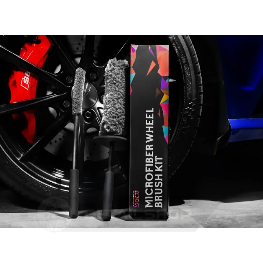Набір йоршів із мікро­фібри SGCB Microfiber Wheel Brush Kit Для очистки колісних дисків