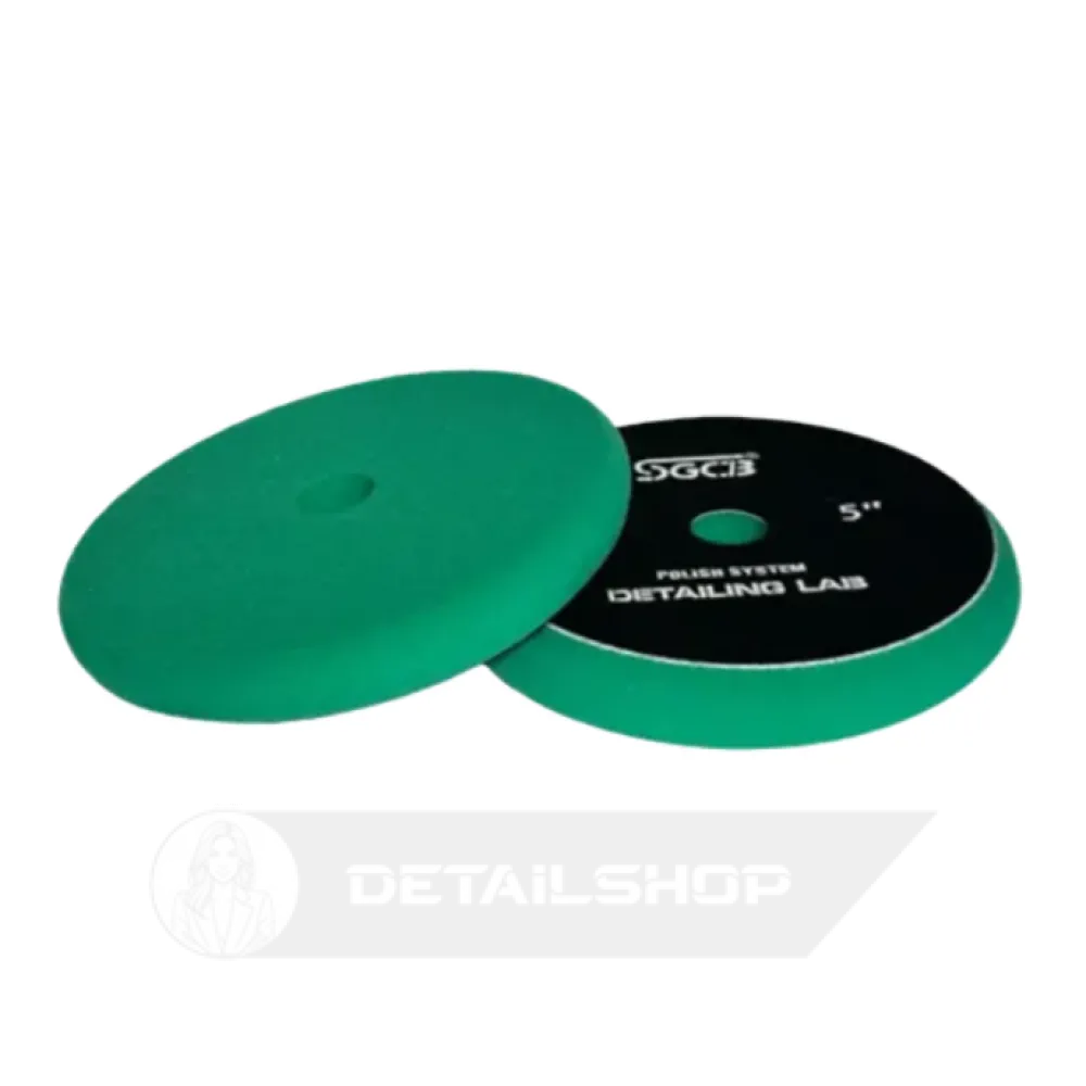 Полірувальний круг SGCB Buffing Foam Pad Green Ø125 mm З твердого поролону, Ø130/140 мм