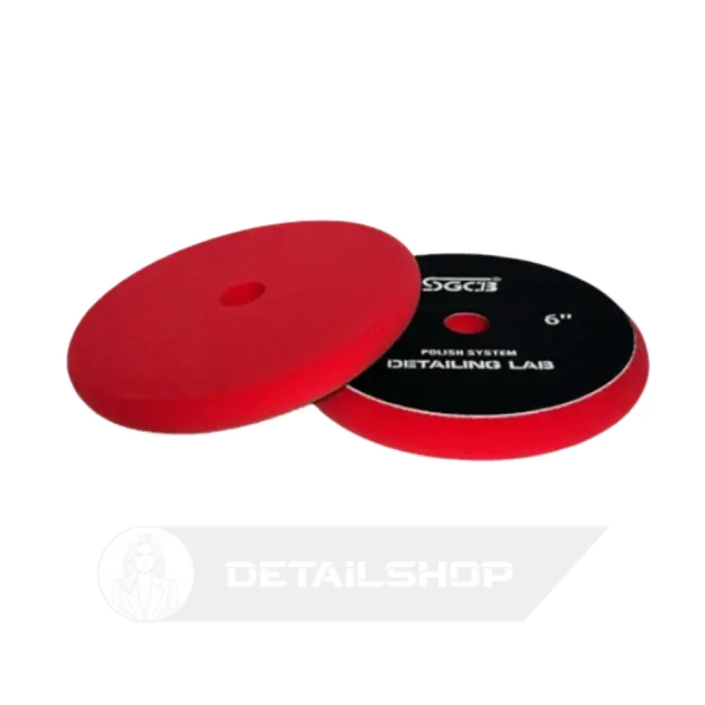 Полировальный круг SGCB Buffing Foam Pad Red Ø150 mm Из ультрамягкого поролона, Ø150/160 мм