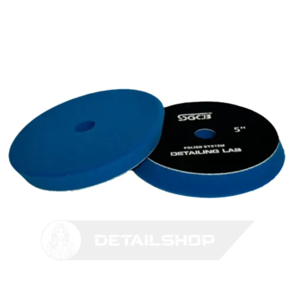 Полировальный круг SGCB Buffing Pad Blue Ø125 mm Из мягкого поролона, Ø130/140 мм