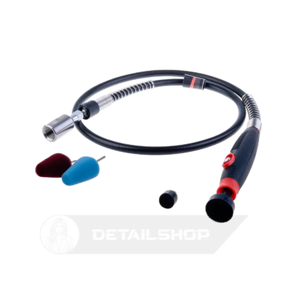 SGCB Detail Polisher "Детейл Полішер" - гнучкий вал для поліровки важкодоступних місць, набір з падами