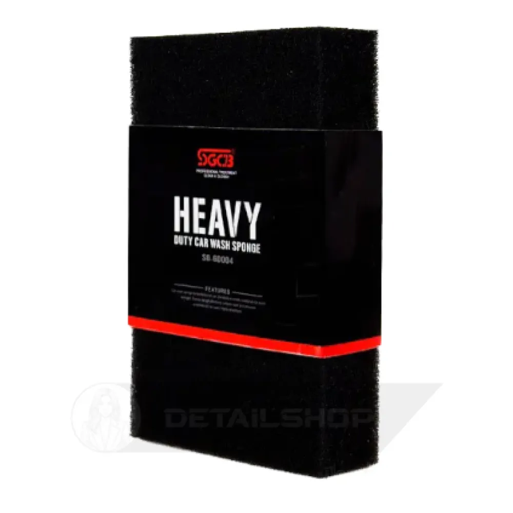 Износостойкая мочалка SGCB Heavy Duty Sponge Для ручной мойки кузова
