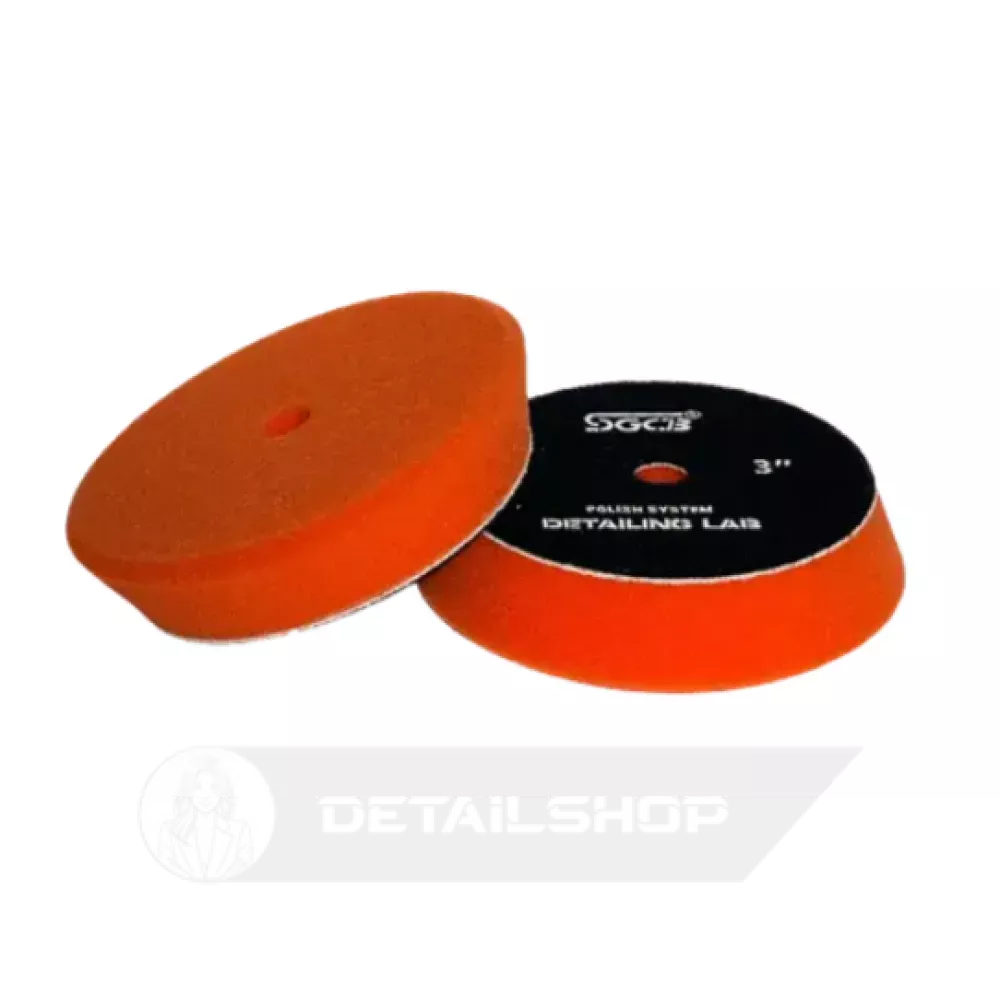 Полірувальний круг SGCB Buffing Pad Orange Ø75 mm З поролону середньої твердості, Ø80/90 мм