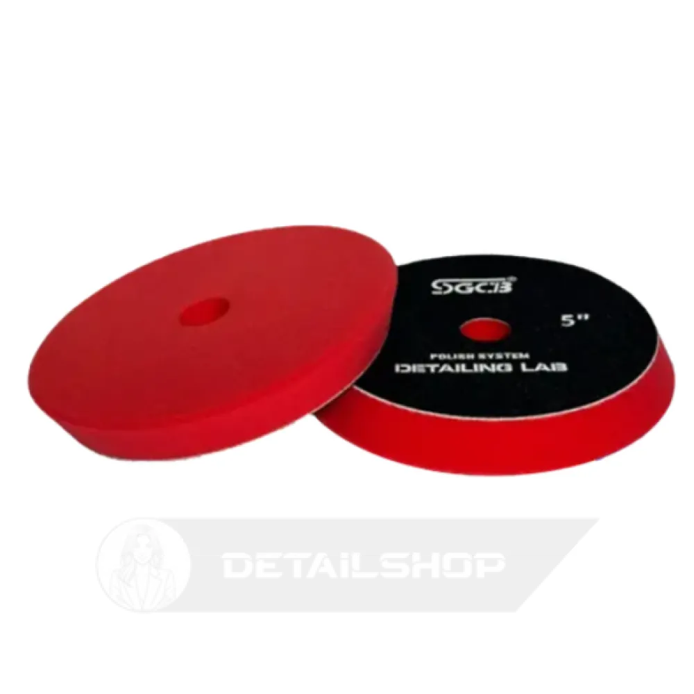 Полірувальний круг SGCB Buffing Pad Red Ø125 mm З ультрам'якого поролону, Ø130/140 мм