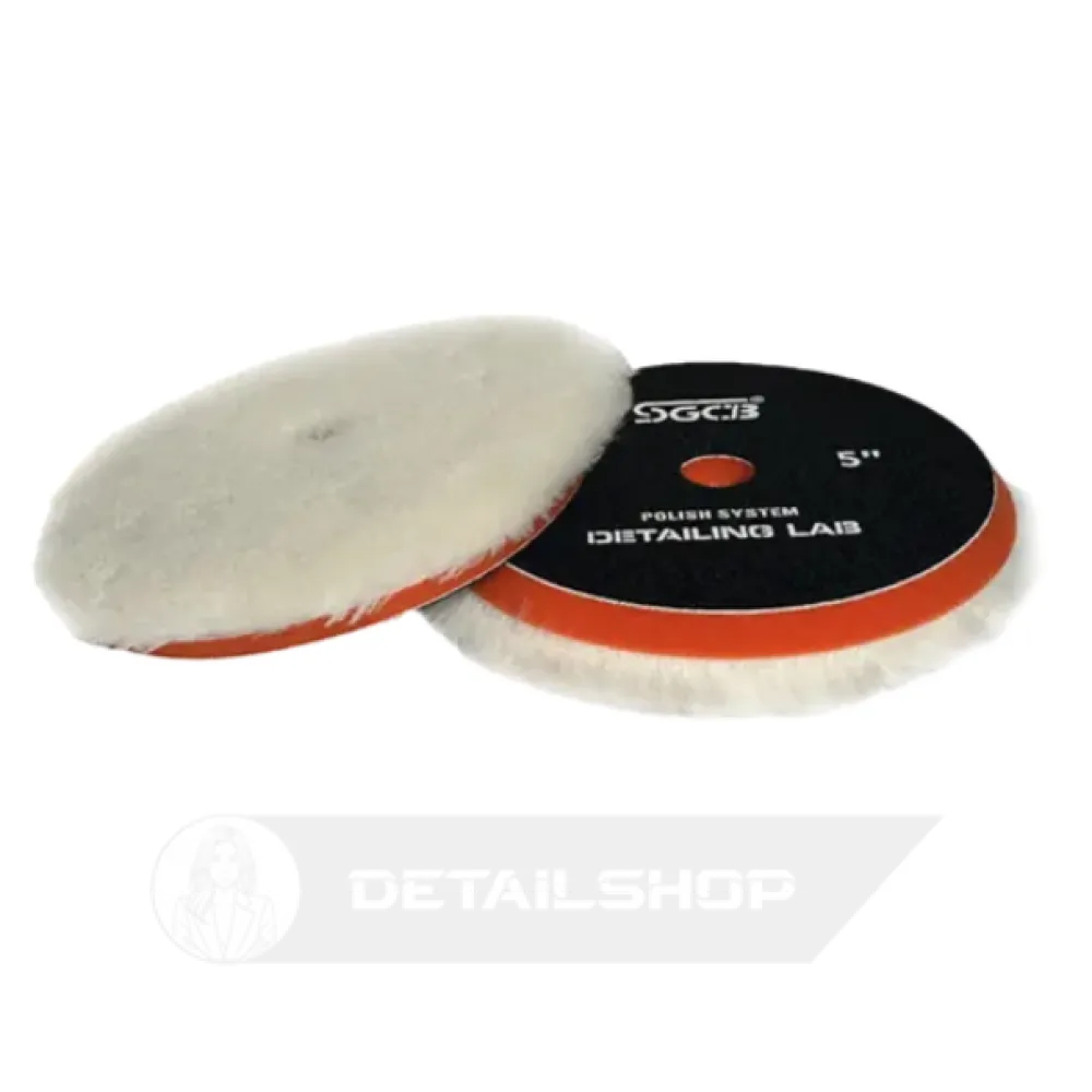 Полірувальний круг SGCB Wool Finishing Pad Ø130 mm З м'якої шерсті, Ø130 мм