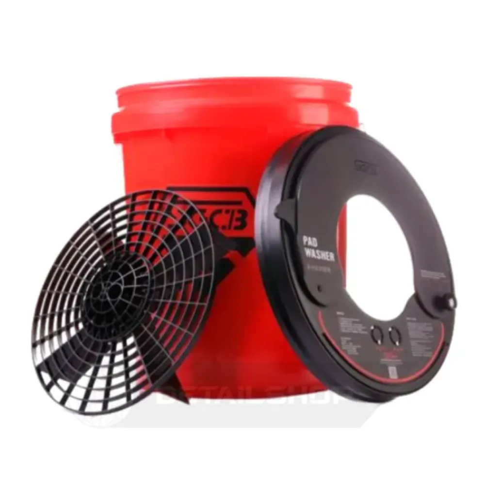 Відро SGCB Universal Pad Washer Red Для мийки полірувальних кругів