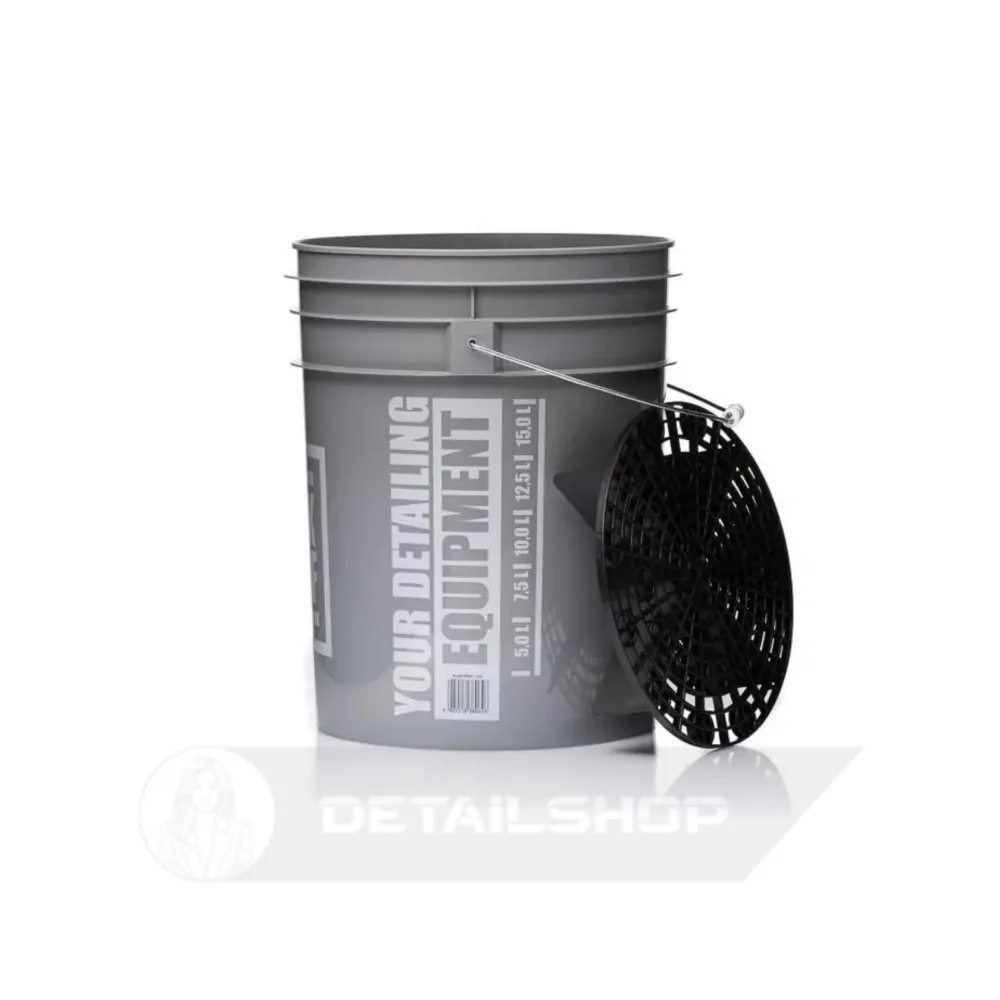 Відро з брудоуловлю­вачем Work Stuff Detailing Bucket Grey & Separator