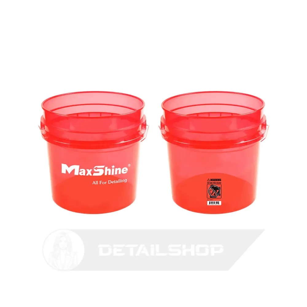 Відро MaxShine Detailing Bucket Red 13 L