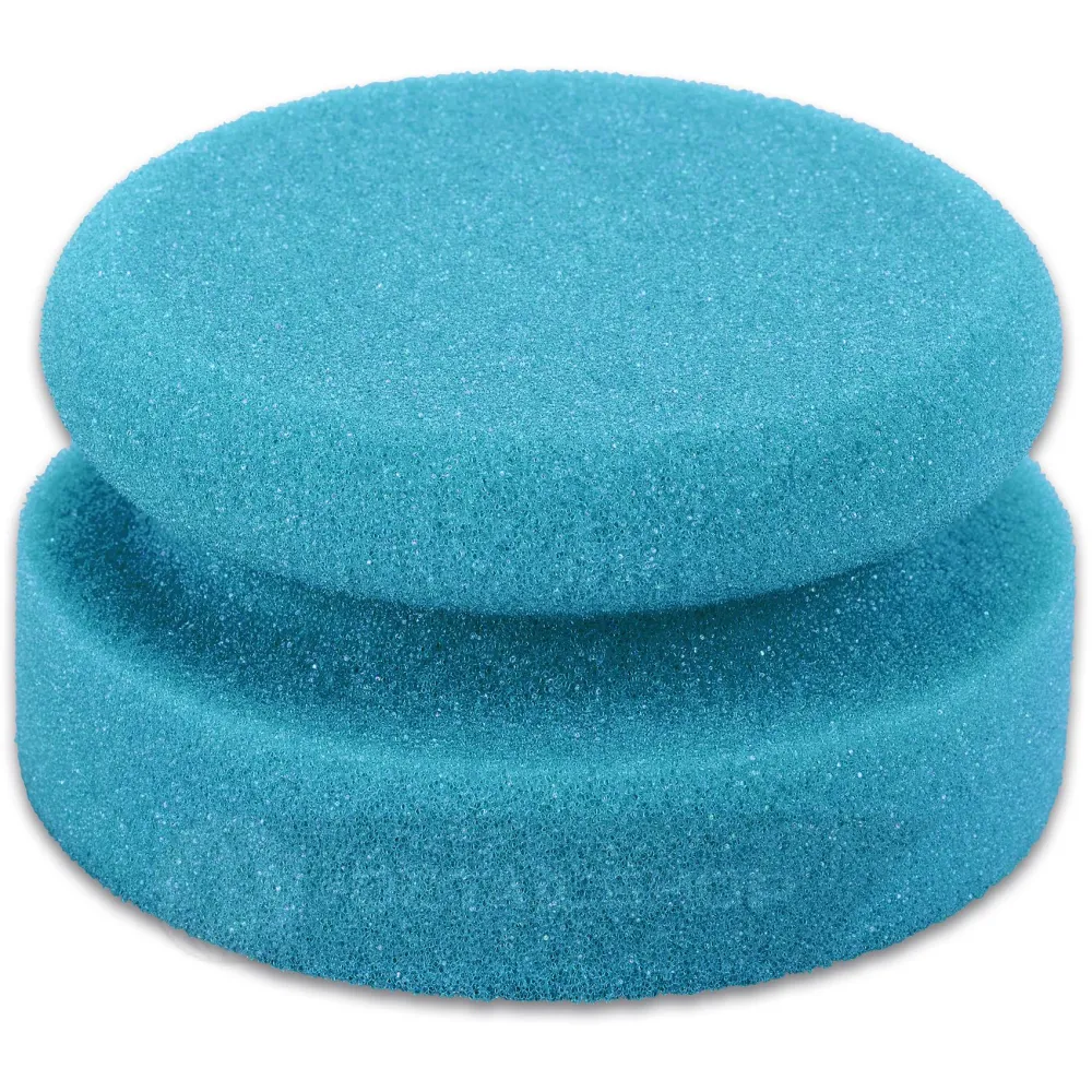 POLYTOP Applikator-Puck blau medium - полірувальний круг середньої жорсткості, 90 mm