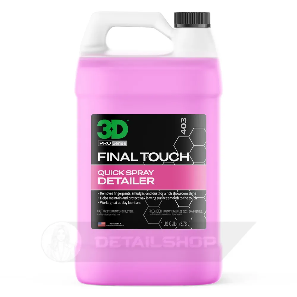 3D Car Care Final Touch