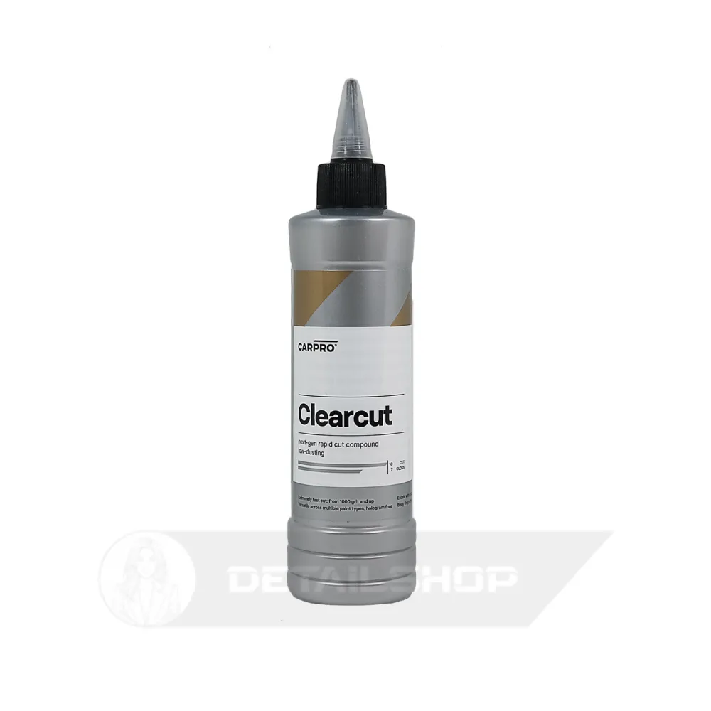 CARPRO ClearCUT 250 ml - полірувальна паста для швидкого полірування, без силікону, воску чи наповнювачів