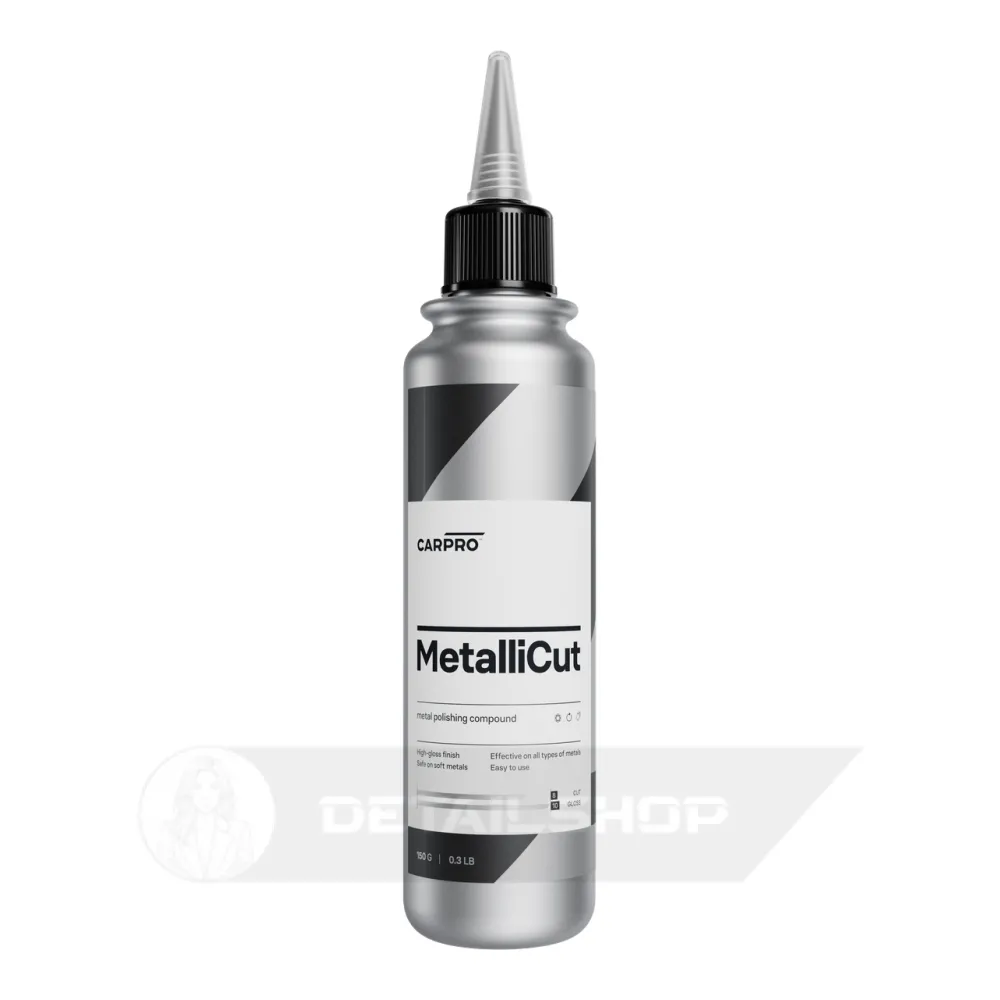 CARPRO MetalliCut 150 ml - полірувальна паста для всіх видів металу (алюміній, сталь, хром)