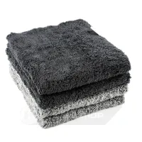 Edgeless Towel "Еджелес Тавел" - мікрофібра супер м\'яка плюшева сіра