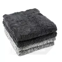 Edgeless Towel "Еджелес Тавел" - мікрофібра супер м\'яка плюшева сіра