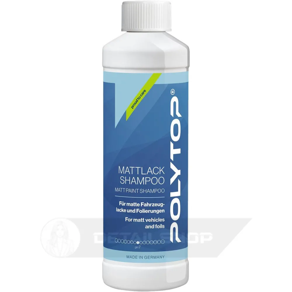 POLYTOP Matt Paint Shampoo, 500 ml - шампунь для матових поверхонь 