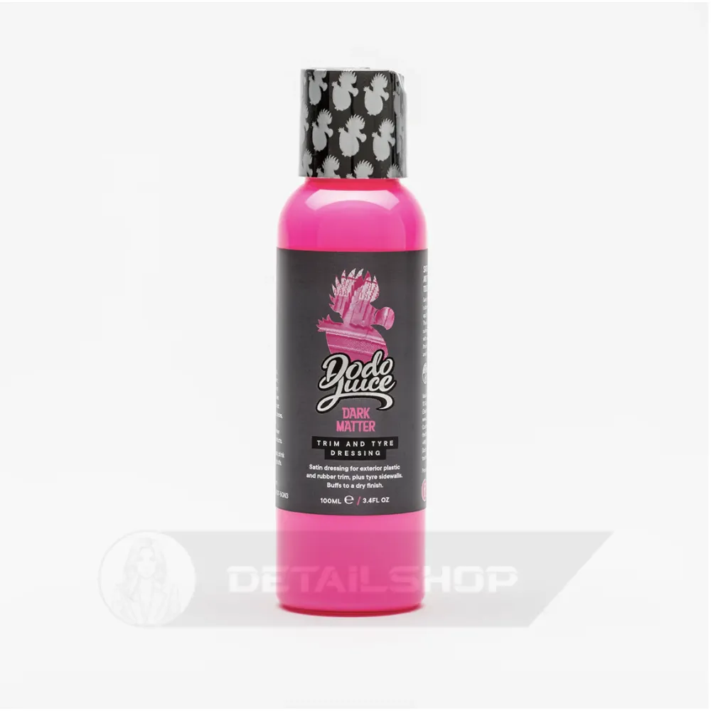 Дресінг для пластикових/гумових елементів та покришок Dodo Juice Dark Matter, 100мл