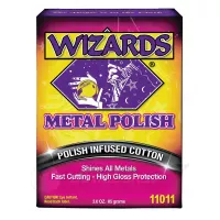 Wizards Metal Polish вата для очистки хрома, алюминия