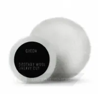 Gyeon Rotary Wool Heavy Cut 80 mm, 2 шт - белый меховой супер режущий круг 