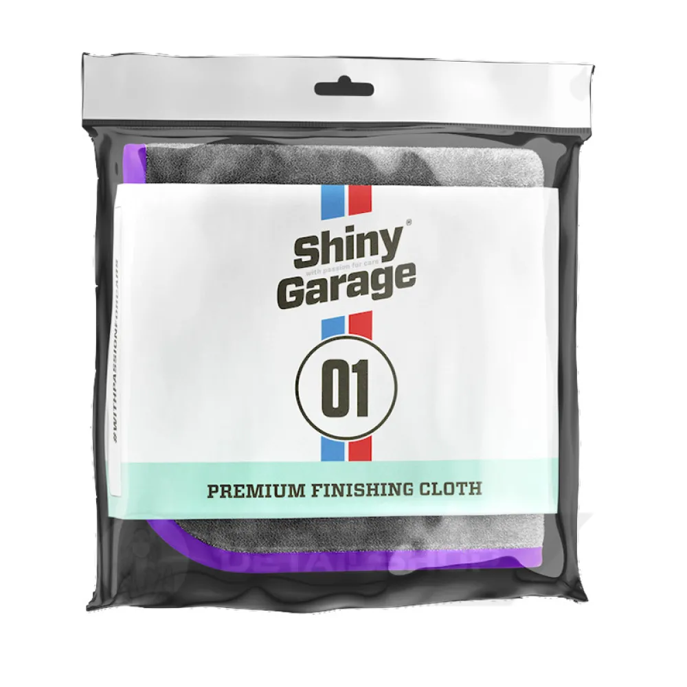 М'яка фібра для розполіровування Shiny Garage Premium Finishing Cloth, 40х40см