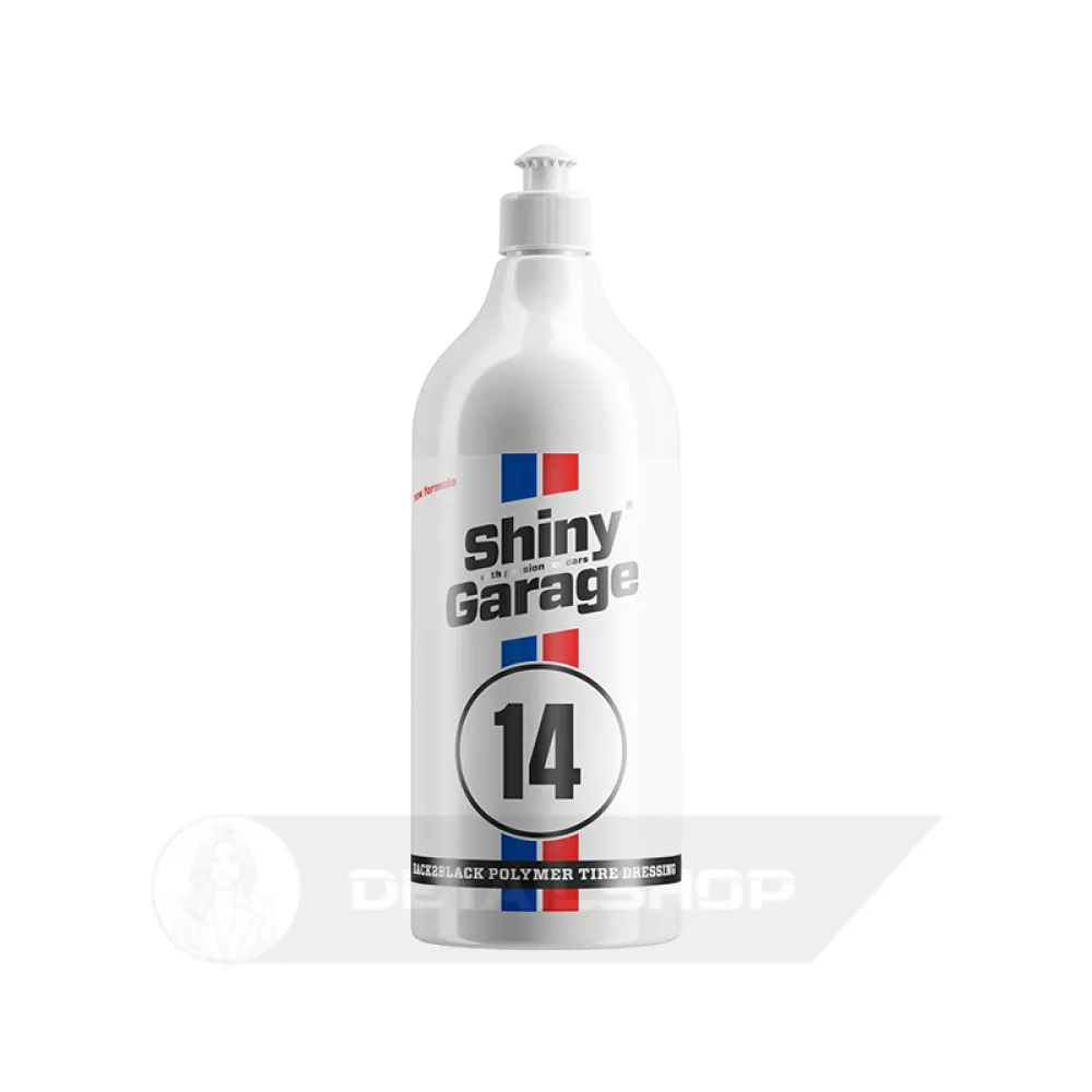 Засіб для догляду за шинами з SiO2 (кераміка) Shiny Garage Back2Black Polymer Tire Dressing, 1л