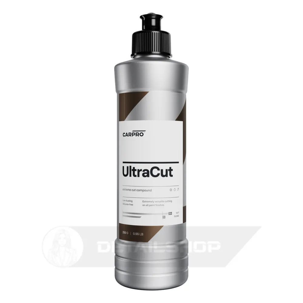 CARPRO UltraCut 250 ml - високоабразивна полірувальна паста, що видаляє найсерйозніші дефекти