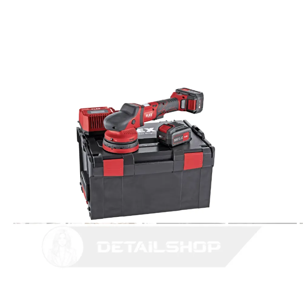 XCE 8 125 18.0-EC/5.0 Set Акумуляторна ексцентрикова полірувальна машина з примусовим приводом 18,0. Комплект