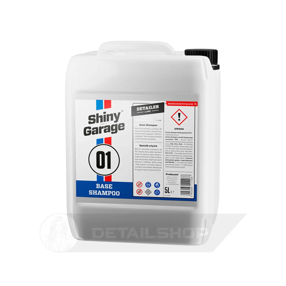 Ручний шампунь Shiny Garage Base Shampoo, 5л