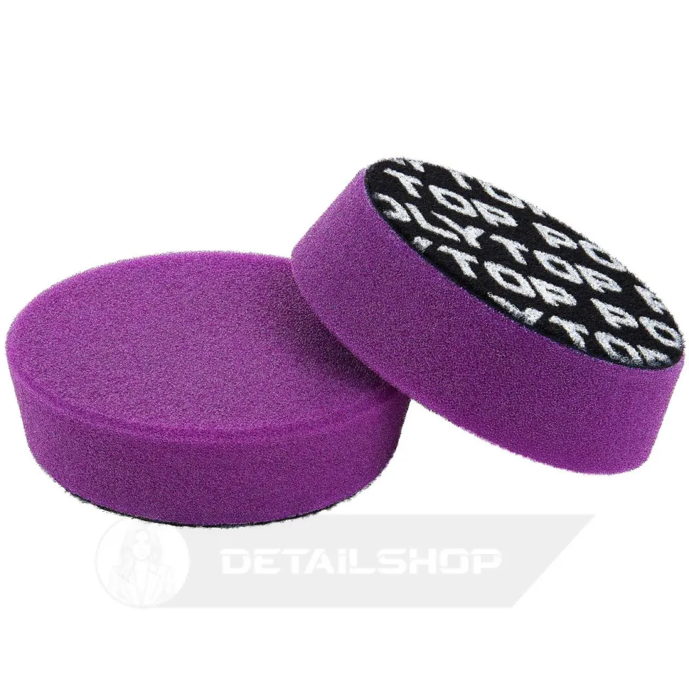 POLYTOP Anti-hologram pad purple eccentric 90 x 25 mm - полировочный круг антиголограммный, фиолетовый