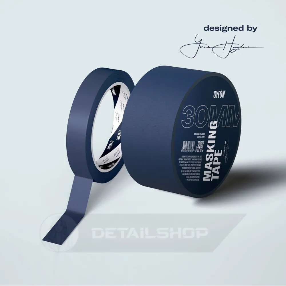 Gyeon Q²M MASKING TAPE - малярные бумажные ленты разной ширины и длины