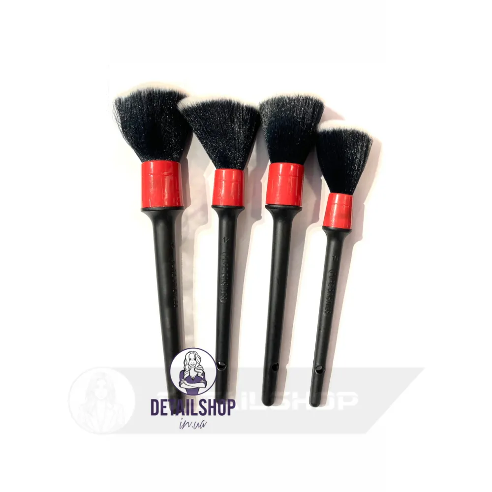 Detail Brush Soft "Детейл Браш Софт" -  Набор кісточок для детейлинга з м\'яким ворсом 4 шт