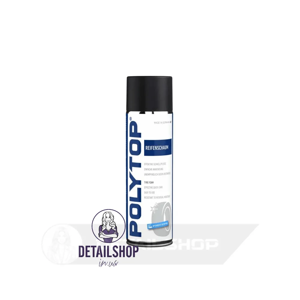 POLYTOP Tire Foam 500 ml - pозчин для захисту шин 