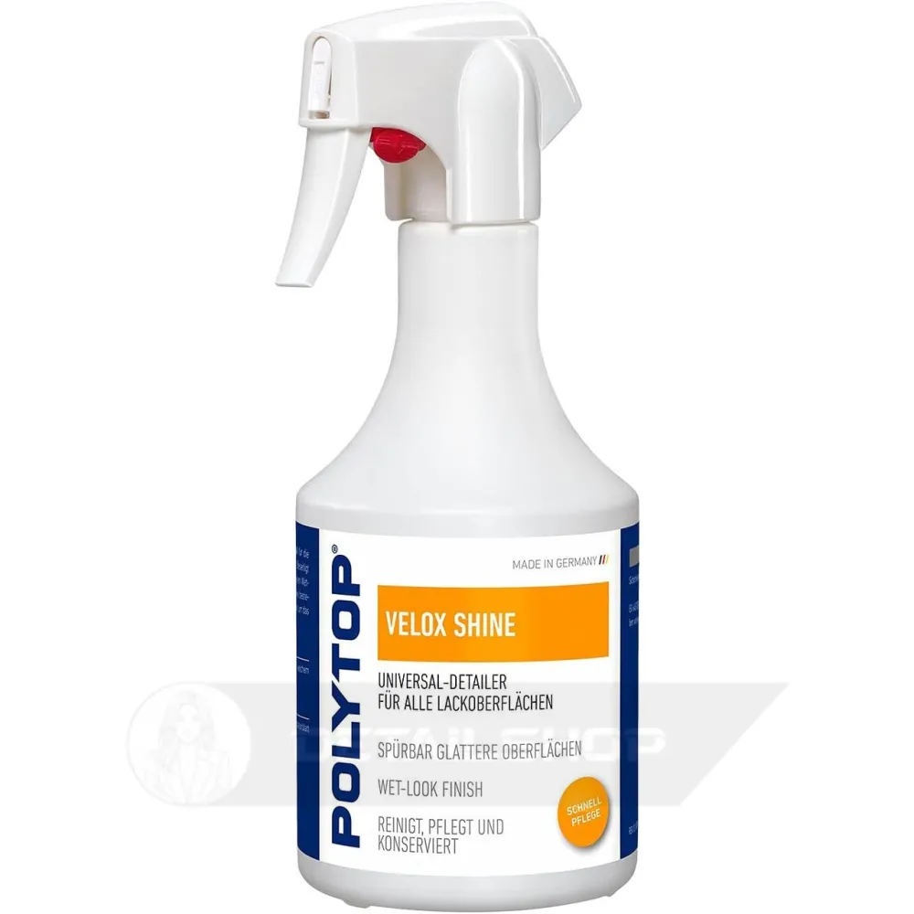POLYTOP Velox Shine 500 ml - cредство для быстрого ухода за ЛКП 