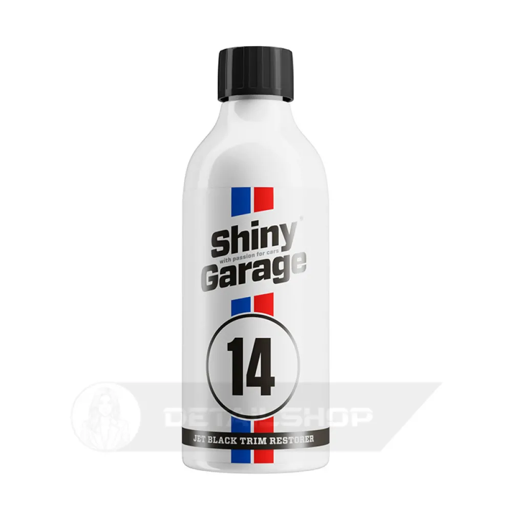 Засіб для догляду за пластиковими елементами Shiny Garage Jet Black Trim Restorer, 0.5л