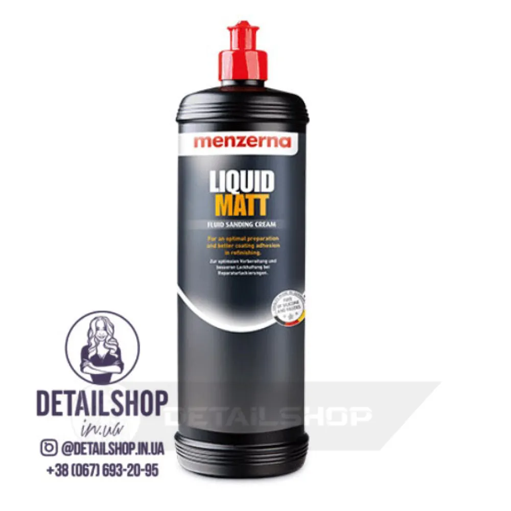 MENZERNA Liquid Matt Матуюча полірувальна паста 1 л