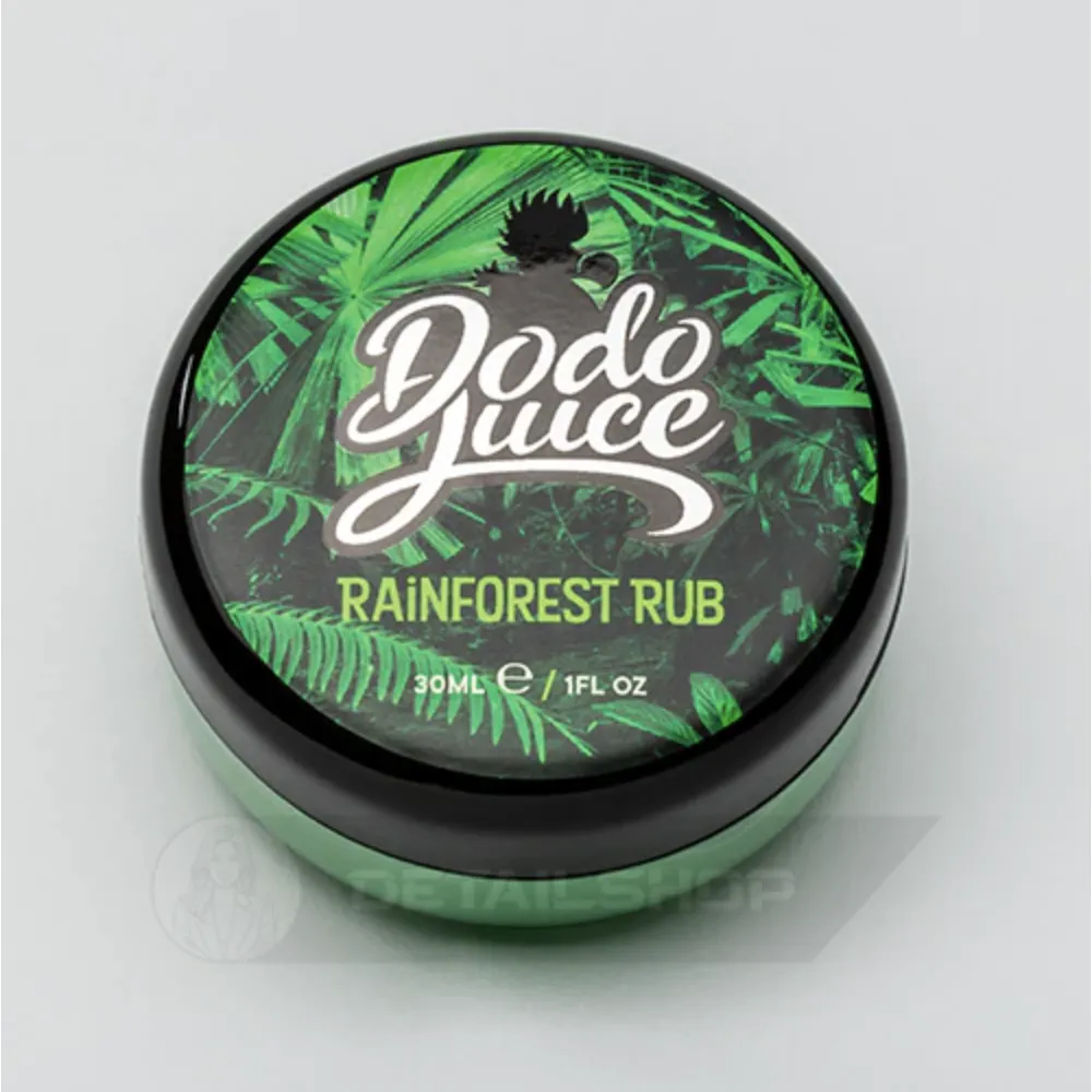 Мʼякий віск для будь-якого кольору авто Dodo Juice Rainforest Rub, 30мл
