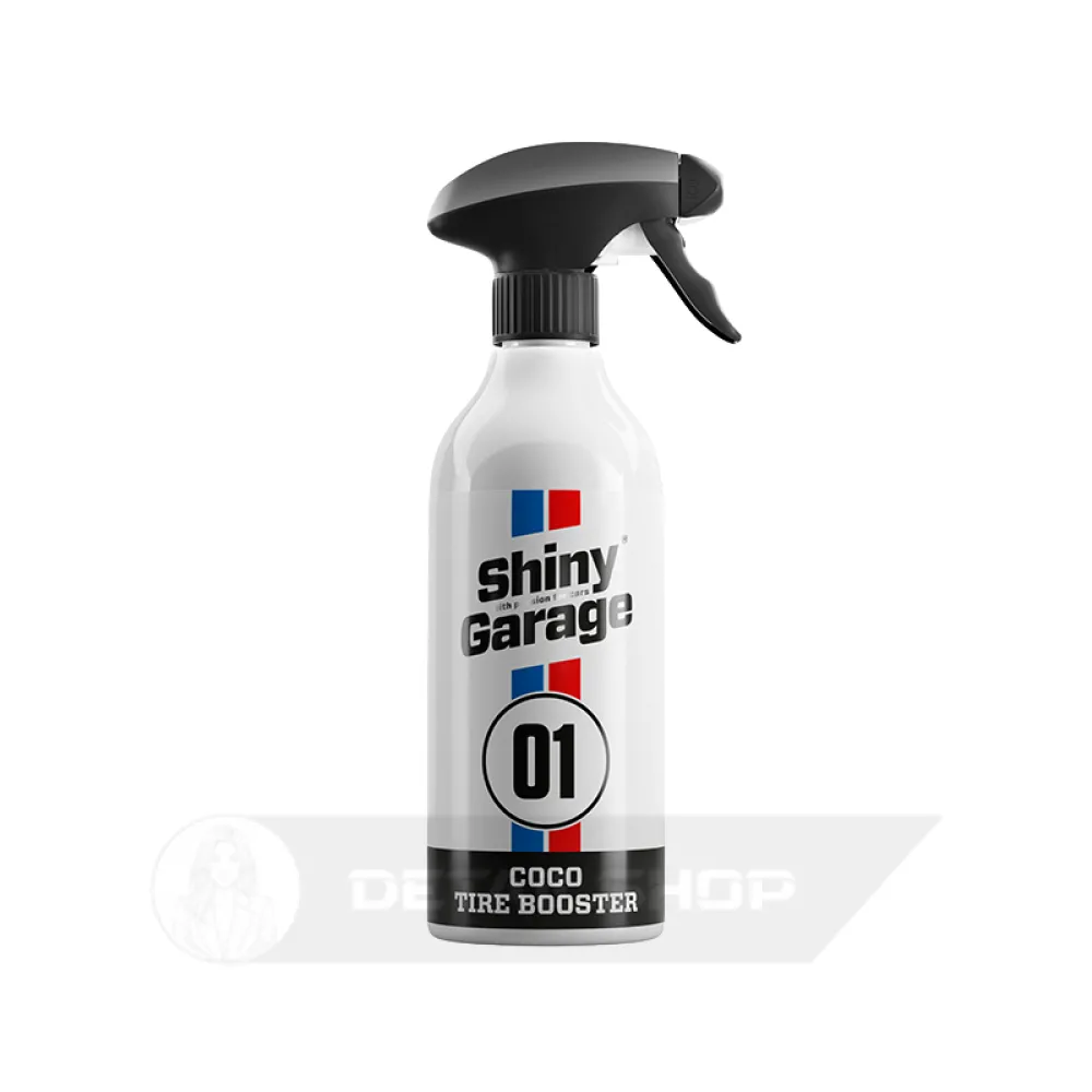 Засіб для чорніння гуми Shiny Garage Coco Tire Booster, 0.5л