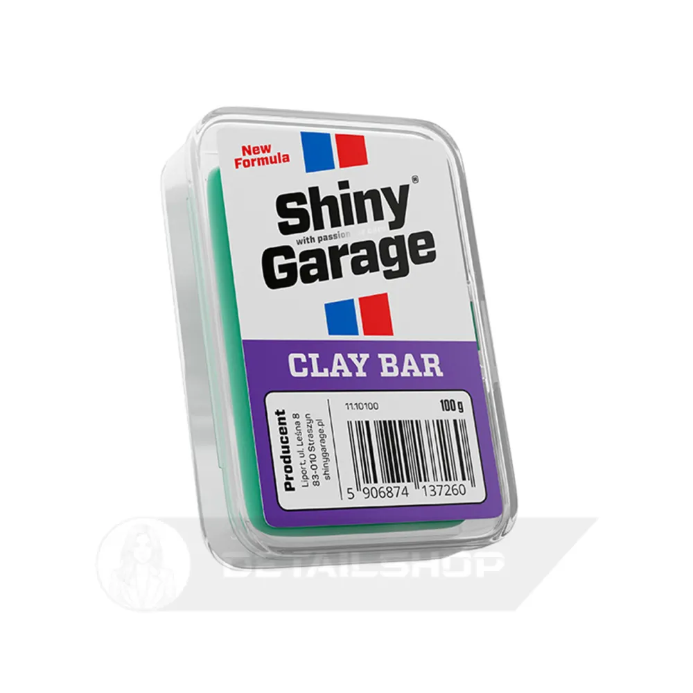 Глина для бережного чищення кузова Shiny Garage Clay Bar 100гр, 100гр