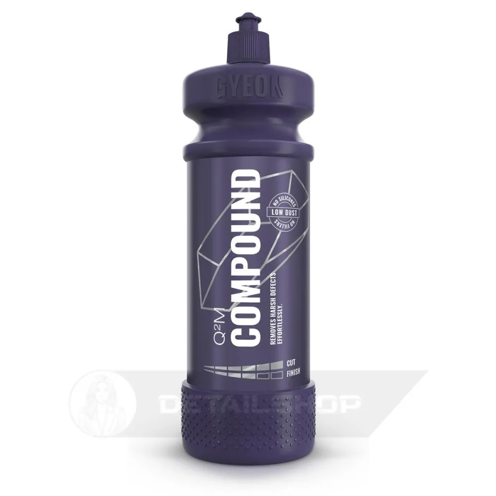 Gyeon Q²M Compound «Компаунд» 1000 ml - високоабразивна полірувальна паста для м'яких лаків