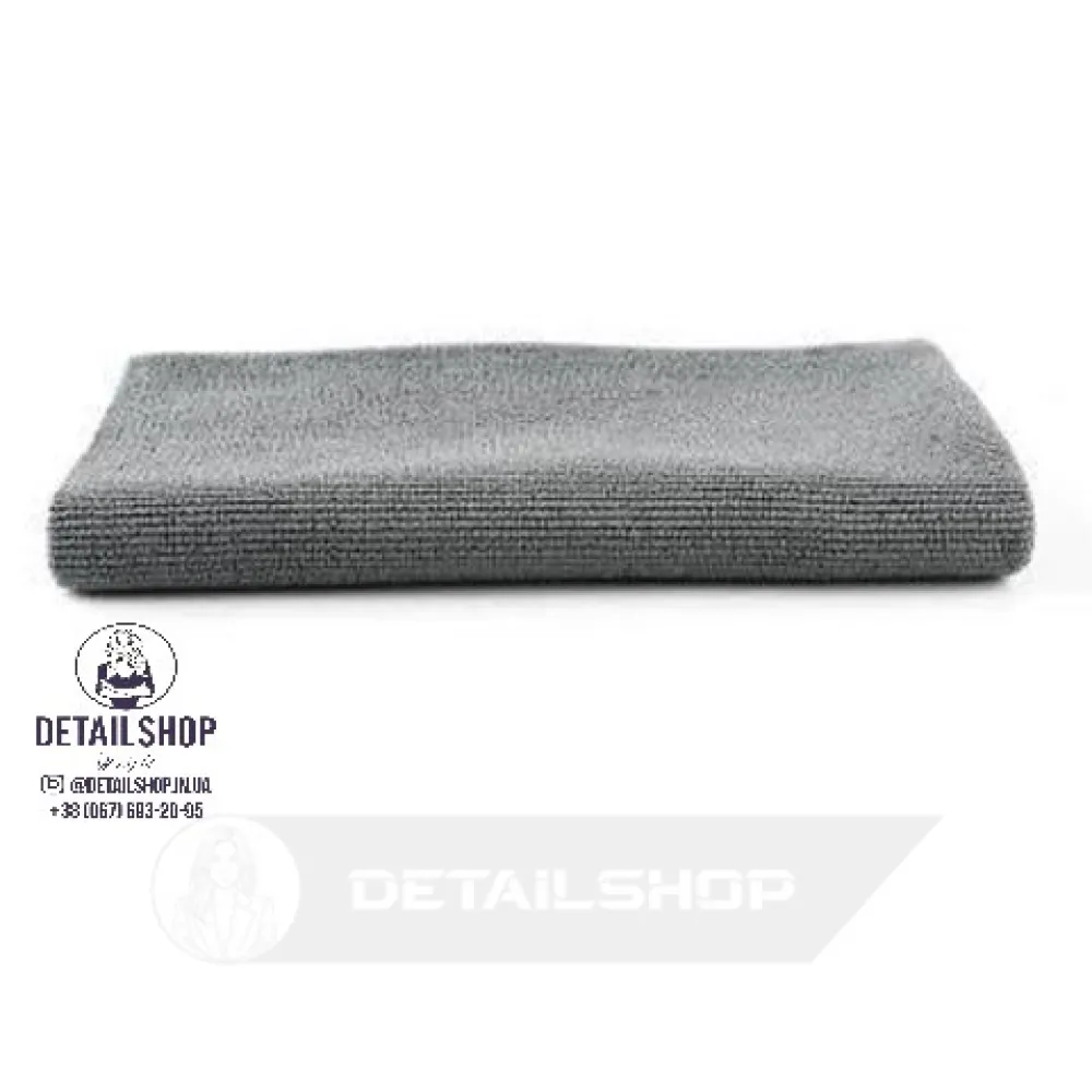 Engeless Coating Towel "Еджелес Коатін Тавел" - фібра коротковора без оверлоку сіра 40 х 40