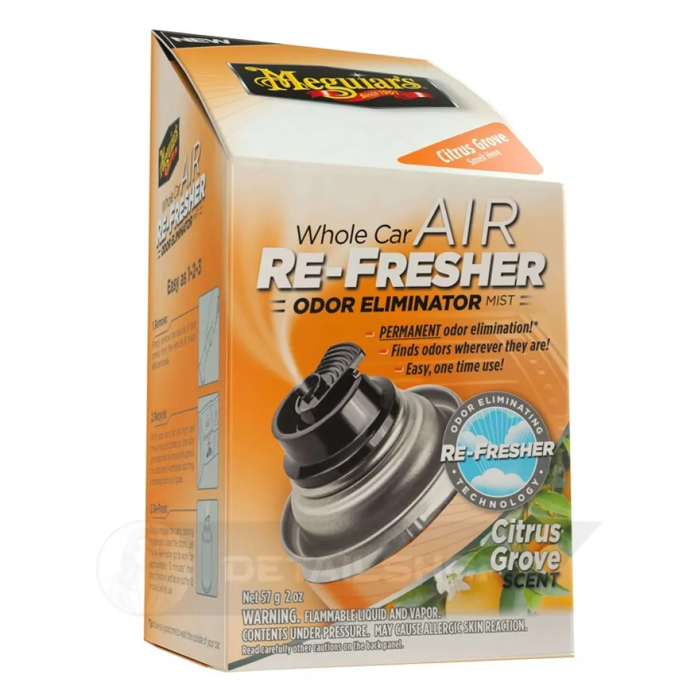 Meguiars Air Re-Fresher Citrus Grove - освіжувач повітря з ароматом "Цитрусовий сад", 57 г