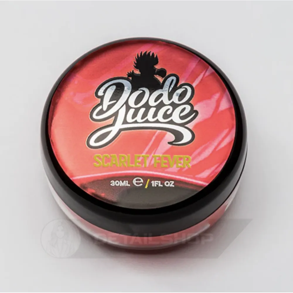 Гібридний віск для авто «теплих» кольорів Dodo Juice Scarlet Fever, 30мл