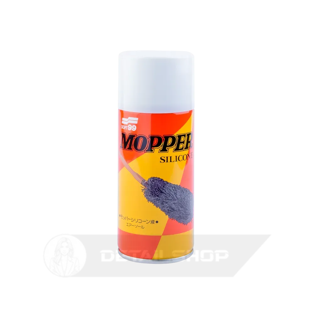 SOFT99 Mopper Silicone 160мл - антистатичний спрей для матерчастих щіток