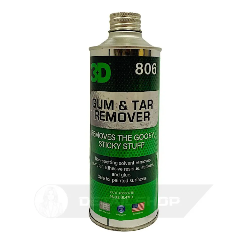GUM & TAR REMOVER  0,473мл - засіб для видалення жуйки, смоли, клею та інших забруднень
