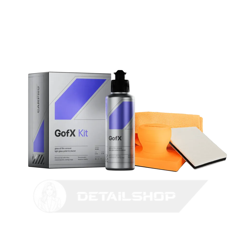 CARPRO GofX Glass Film Oil Remover KIT 150мл - очищувач скла від масляної плівки